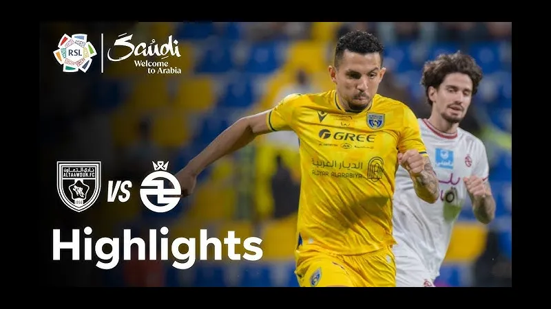 Al Kholood vs Al Taawon bóng đá