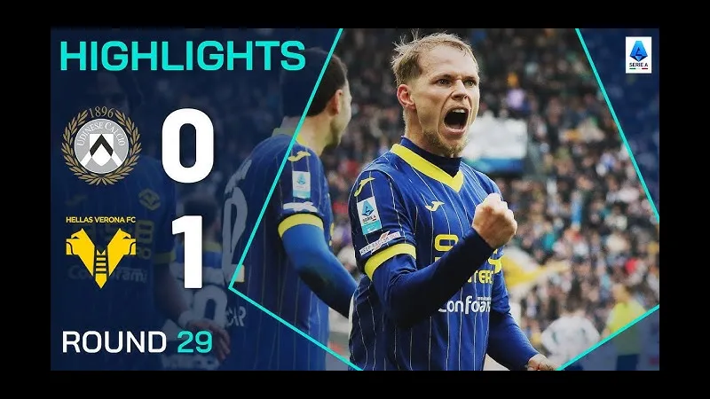 Cầu thủ Udinese hứng chịu tác động áp đảo từ Verona Cầu thủ Udinese hứng chịu tác động áp đảo từ Verona