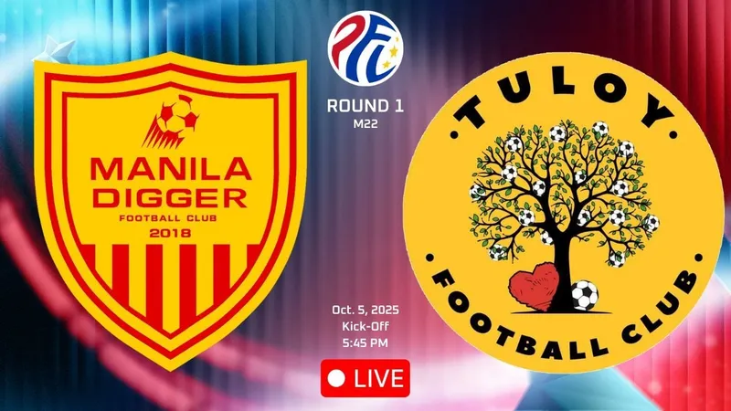 Cầu thủ của Tuloy và Manila Digger cố gắng chặn đường đi của đối thủ Cầu thủ của Tuloy và Manila Digger cố gắng chặn đường đi của đối thủ